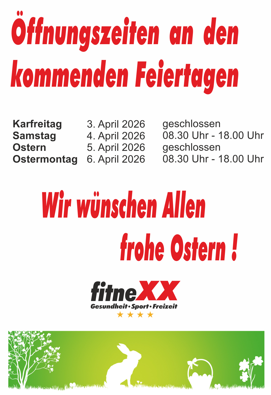 feiertage ostern 2026 oensingen